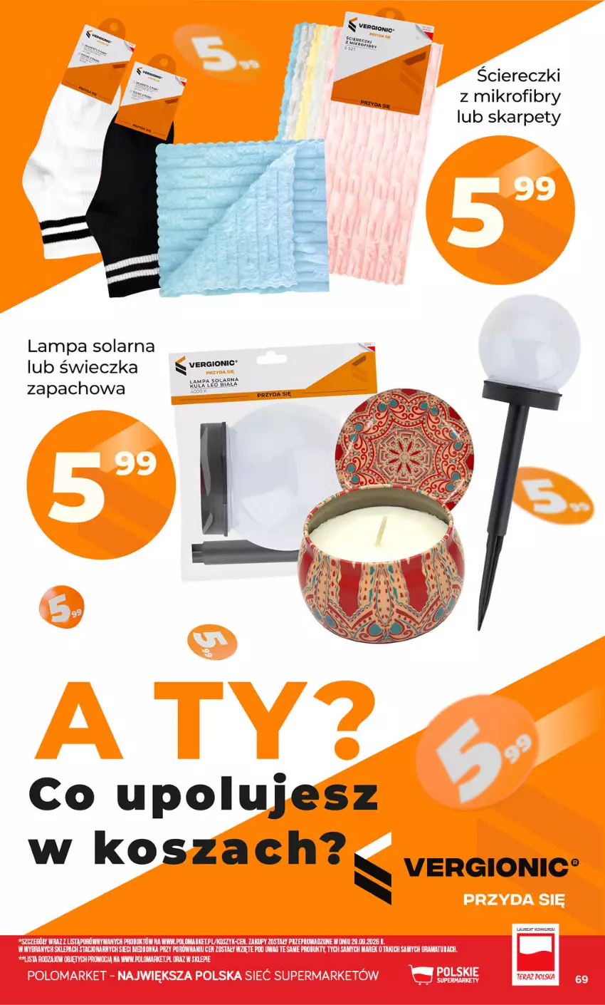 Gazetka promocyjna PoloMarket - Gazetka POLOmarket - ważna 21.10 do 27.10.2026 - strona 69 - produkty: Karp, Kosz, Lampa, Laur