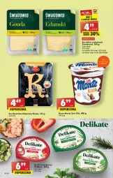 Gazetka promocyjna Biedronka - Gazetka - Biedronka.pl - Gazetka - ważna od 11.01 do 11.01.2023 - strona 42 - produkty: Ser, Kasztelan, Zott, Ser Kasztelan, , Serek, Serek twarogowy, Edam, Deser, Gouda, Monte