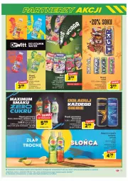 Gazetka promocyjna Carrefour - Gazetka Marki znane i lubiane - Gazetka - ważna od 27.05 do 27.05.2023 - strona 17 - produkty: 7up, Pepsi max, Mirinda, Kosz, Pepsi, Lipton, Napój gazowany, Tymbark, Napój, Fa