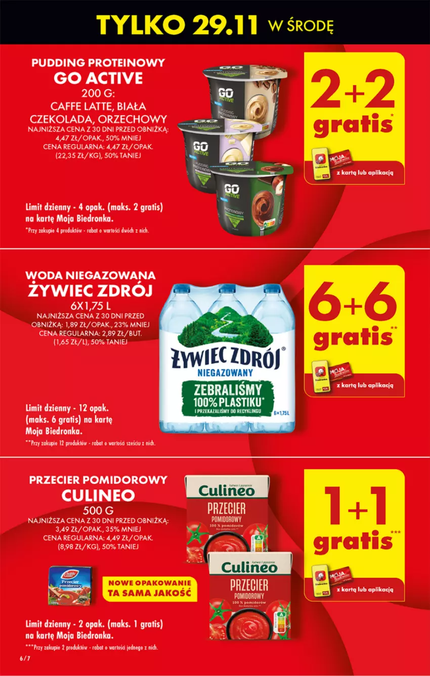 Gazetka promocyjna Biedronka - Od poniedzialku - ważna 27.11 do 02.12.2023 - strona 6 - produkty: Czekolada, Gra, Kawa, Pudding, Woda, Woda niegazowana