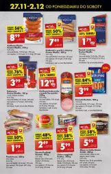 Gazetka promocyjna Biedronka - Od poniedzialku - Gazetka - ważna od 02.12 do 02.12.2023 - strona 27 - produkty: Krakus, Mięso w słoiku, Sos, Parówki, Pasztet, Tarczyński, Podlaski, Boczek, Kiełbasa, Berlinki, Mięso, Kiełbasa śląska