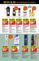 Gazetka promocyjna Biedronka - Od poniedzialku - Gazetka - ważna od 02.12 do 02.12.2023 - strona 49 - produkty: Ser, Rum, Hegron, Schwarzkopf, Taft, Serum, Szampon, Lakier do włosów, Odżywka, Maska, Olej, Niuqi, Lakier, Fa