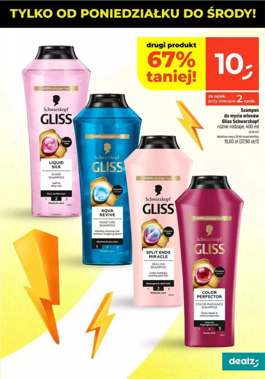 Gazetka promocyjna Dealz - ważna 28.10 do 02.11.2024 - strona 16 - produkty: Schwarzkopf, Szampon