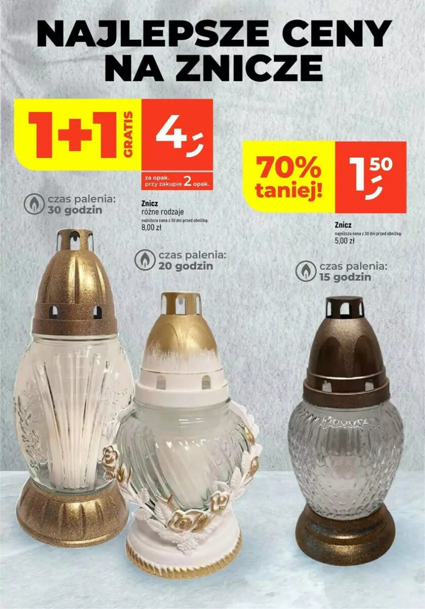 Gazetka promocyjna Dealz - ważna 28.10 do 02.11.2024 - strona 8 - produkty: Znicz