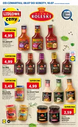 Gazetka promocyjna Lidl - GAZETKA - Gazetka - ważna od 10.07 do 10.07.2021 - strona 16 - produkty: Sos, Mus, Beko, Hamburger, Ananas, Burger, Mango, Musztarda, LG