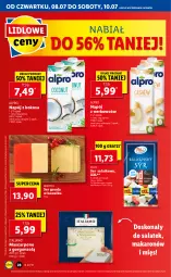 Gazetka promocyjna Lidl - GAZETKA - Gazetka - ważna od 10.07 do 10.07.2021 - strona 28 - produkty: Makaron, Ser, Por, Gra, Kawa, Mascarpone, Sałat, Pilos, Gouda, Alpro, Napój, Kokos
