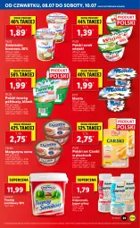 Gazetka promocyjna Lidl - GAZETKA - Gazetka - ważna od 10.07 do 10.07.2021 - strona 29 - produkty: Serek wiejski, Ser, Por, Twaróg, Piątnica, Zott, Jogurt, Cars, Serek, Pilos, Margaryna, Bakoma, Twaróg półtłusty, Delma, Jogurt pitny, Monte