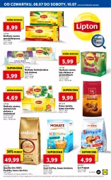Gazetka promocyjna Lidl - GAZETKA - Gazetka - ważna od 10.07 do 10.07.2021 - strona 37 - produkty: Por, Kawa ziarnista, Kawa, Herbata czarna, Lipton, Lavazza, Herbata
