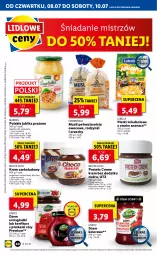 Gazetka promocyjna Lidl - GAZETKA - Gazetka - ważna od 10.07 do 10.07.2021 - strona 40 - produkty: Jabłka prażone, Lubella, Mus, Bell, Ananas, Dżem, Konfitura, Rodzynki, Danio, Bella, Jabłka