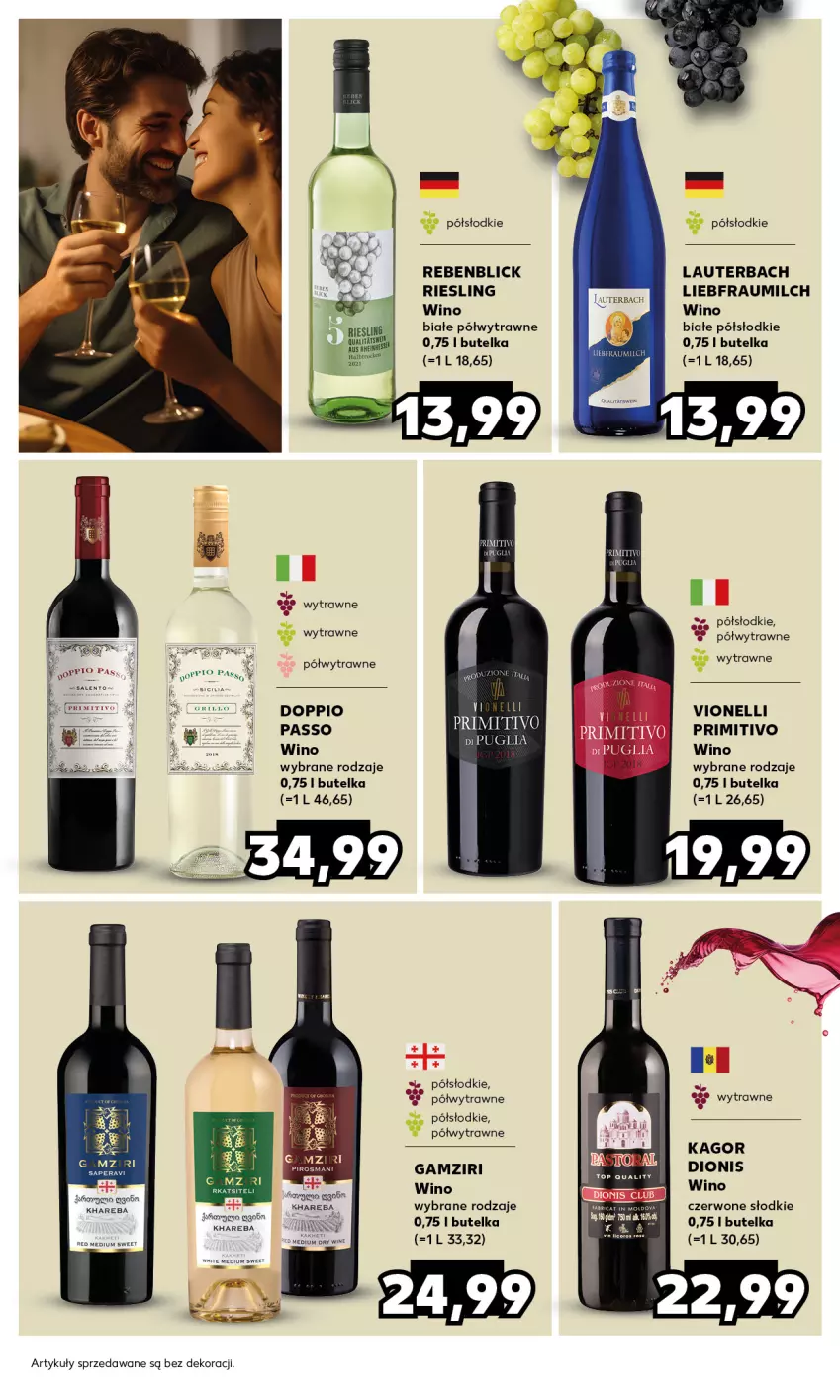 Gazetka promocyjna Kaufland - Barek Kauflandu - ważna 22.02 do 06.03.2024 - strona 15 - produkty: Wino, Wino białe, Wino czerwone