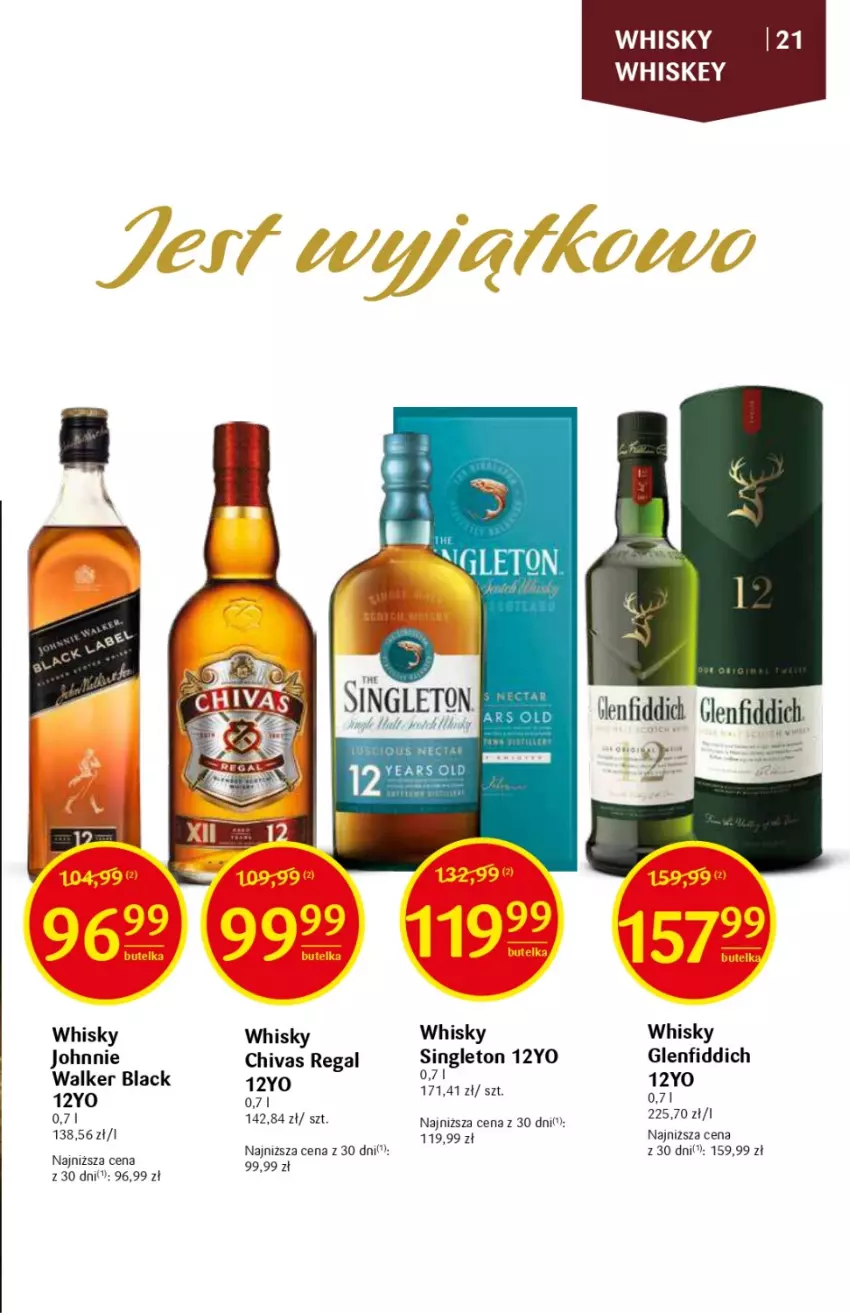 Gazetka promocyjna Delikatesy Centrum - DeliBarek DC28/DC39 - ważna 28.09 do 11.10.2023 - strona 21 - produkty: Lack, Por, Whisky