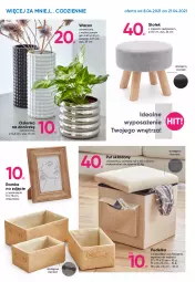 Gazetka promocyjna Pepco - Poczuj wiosnę - Gazetka - ważna od 21.04 do 21.04.2021 - strona 4 - produkty: Puf, Stołek, Wazon, Ramka, Pudełko, Osłonka