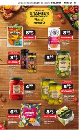 Gazetka promocyjna Netto - Od Poniedziałku - Gazetka - ważna od 01.06 do 01.06.2024 - strona 11 - produkty: Piec, Sałatka, Ser, Amol, Skrzydełka pieczone, Oliwki, Papryka, Sałat, Burger, Grill