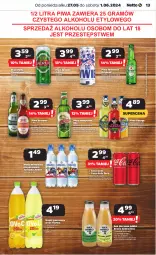 Gazetka promocyjna Netto - Od Poniedziałku - Gazetka - ważna od 01.06 do 01.06.2024 - strona 13 - produkty: Piwa, Piwo, Sok, Gin, Gra, Namysłów, Heineken, Coca-Cola, Perła, Napój gazowany, Woda mineralna, Braun, Woda, Wino, Napój, Hortex