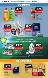Gazetka promocyjna Netto - Od Poniedziałku - Gazetka - ważna od 01.06 do 01.06.2024 - strona 24 - produkty: Płyn do prania, Warzywa, Sól, Gra, Finish, Płyn do mycia podłóg, Karma mokra dla kotów, Tytan, Tuńczyk, Dzieci, Płyn do mycia, Zmywarki, Ariel, Kapsułki do prania