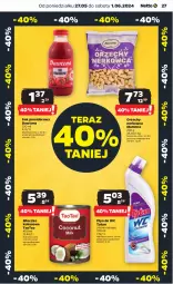 Gazetka promocyjna Netto - Od Poniedziałku - Gazetka - ważna od 01.06 do 01.06.2024 - strona 27 - produkty: Dawtona, Sok, Tera, Mleczko, Tytan, Sok pomidorowy, Płyn do wc, TaoTao, Kokos