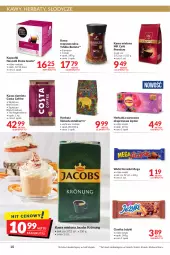 Gazetka promocyjna Makro - Najlepsze oferty - Gazetka - ważna od 17.10 do 17.10.2022 - strona 10 - produkty: Tchibo, Ciastka, Nescafé, Kawa rozpuszczalna, Kawa ziarnista, Jeżyki, Kawa mielona, Kawa, Jacobs Krönung, Tchibo Barista, Lipton, Grześki, Dolce Gusto, Jacobs, Herbata