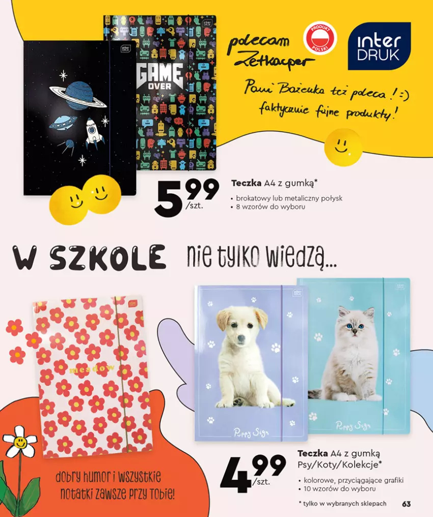 Gazetka promocyjna Biedronka - ważna 31.07 do 31.08.2023 - strona 63 - produkty: Fa, Gra