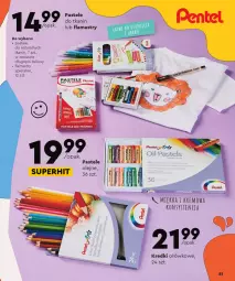 Gazetka promocyjna Biedronka - Gazetka - ważna od 31.08 do 31.08.2023 - strona 81 - produkty: Długopis, Pastele olejne, Flamastry, Olej