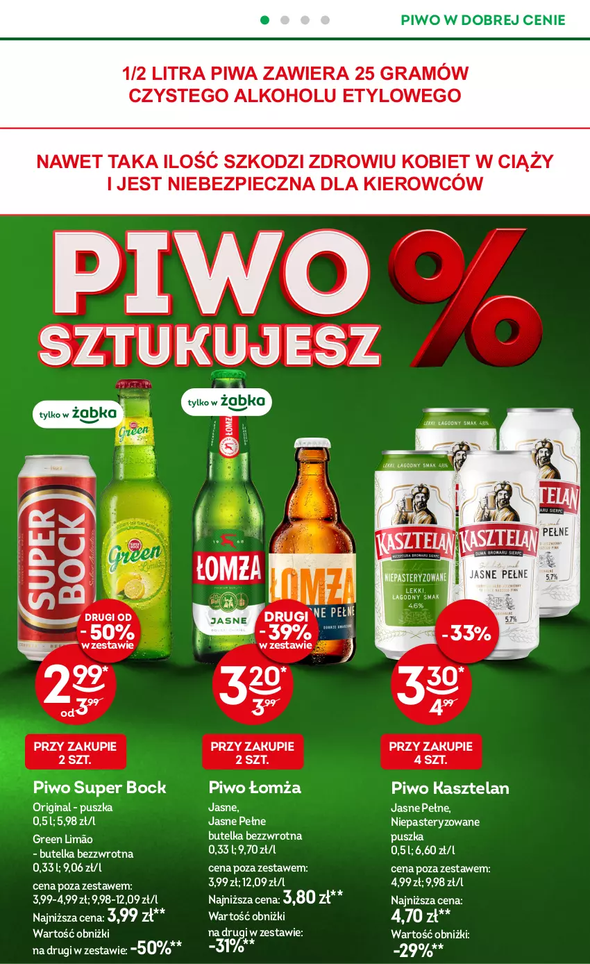 Gazetka promocyjna Żabka - ważna 13.08 do 26.08.2025 - strona 16 - produkty: Gin, Gra, Kasztelan, Piec, Piwa, Piwo