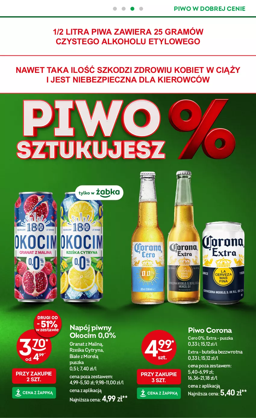Gazetka promocyjna Żabka - ważna 13.08 do 26.08.2025 - strona 18 - produkty: Gra, Granat, Koc, Napój, Okocim, Piec, Piwa, Piwo