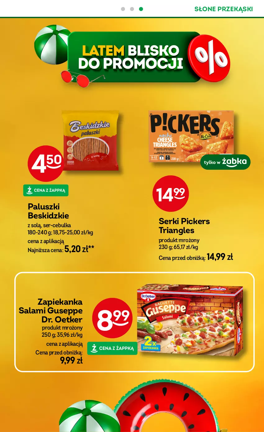 Gazetka promocyjna Żabka - ważna 13.08 do 26.08.2025 - strona 31 - produkty: Beskidzki, Dr. Oetker, Salami, Ser, Zapiekanka