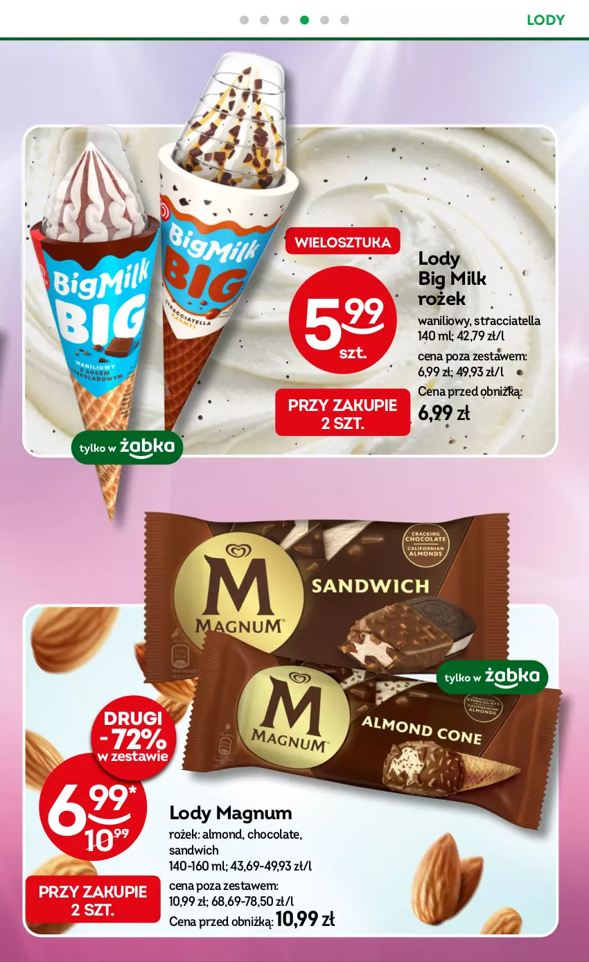 Gazetka promocyjna Żabka - ważna 13.08 do 26.08.2025 - strona 37 - produkty: Big Milk, Lody
