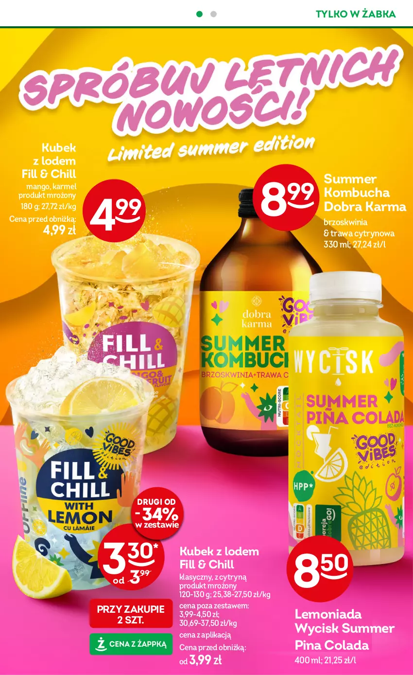 Gazetka promocyjna Żabka - ważna 13.08 do 26.08.2025 - strona 44 - produkty: Kubek, Lemoniada, Mango