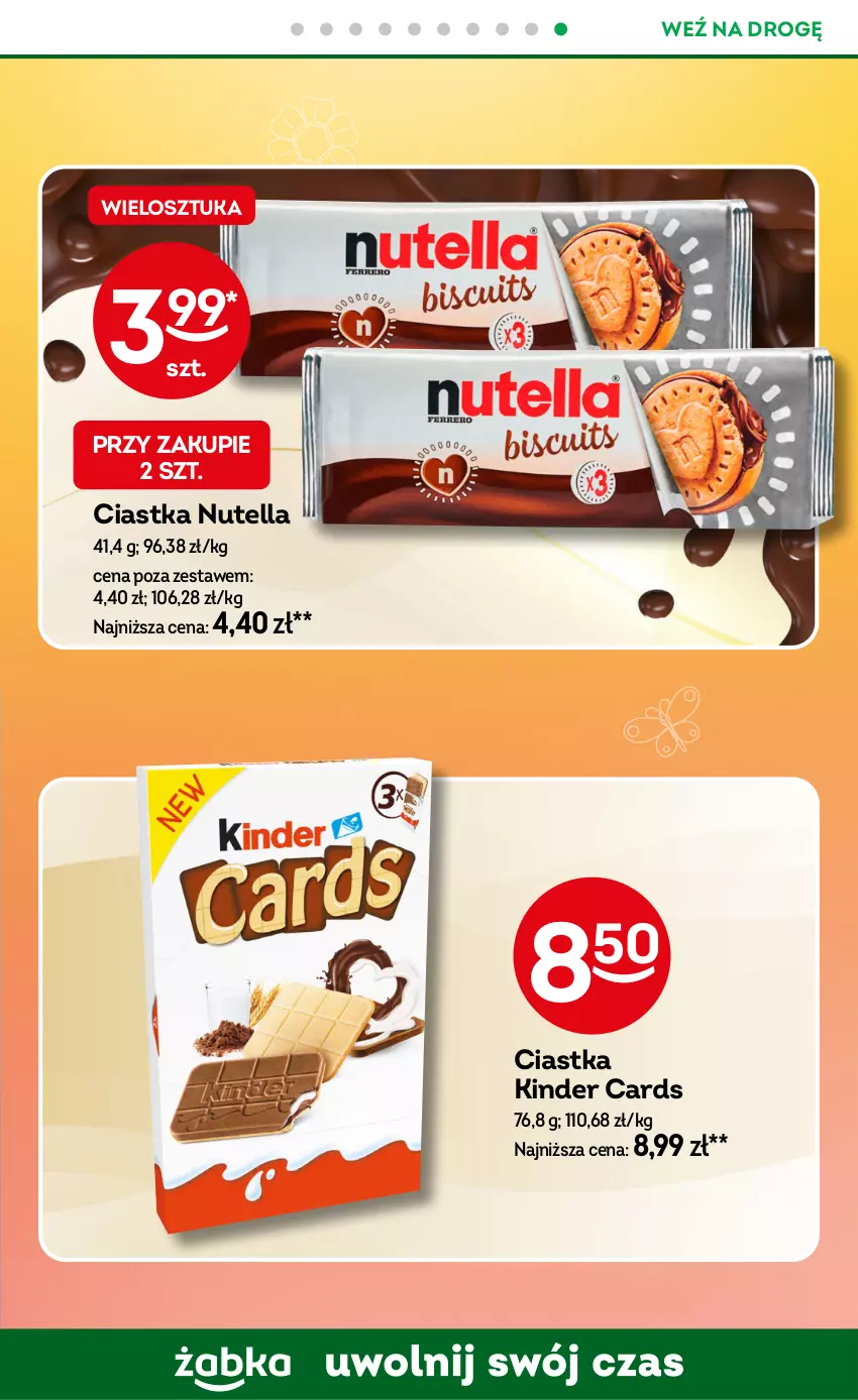 Gazetka promocyjna Żabka - ważna 13.08 do 26.08.2025 - strona 65 - produkty: Ciastka, Kinder, Nutella