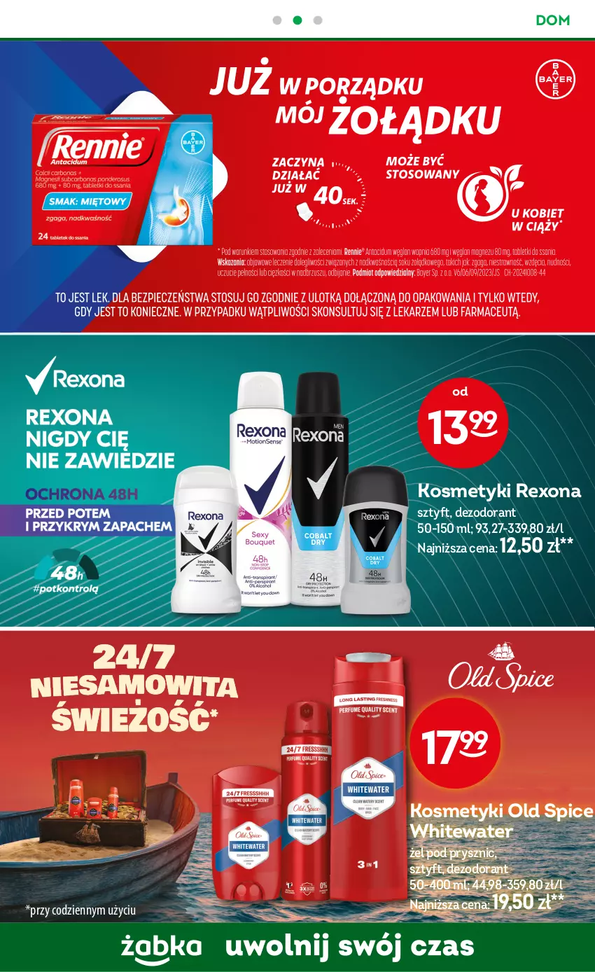 Gazetka promocyjna Żabka - ważna 13.08 do 26.08.2025 - strona 73 - produkty: Dezodorant, Old Spice, Rexona