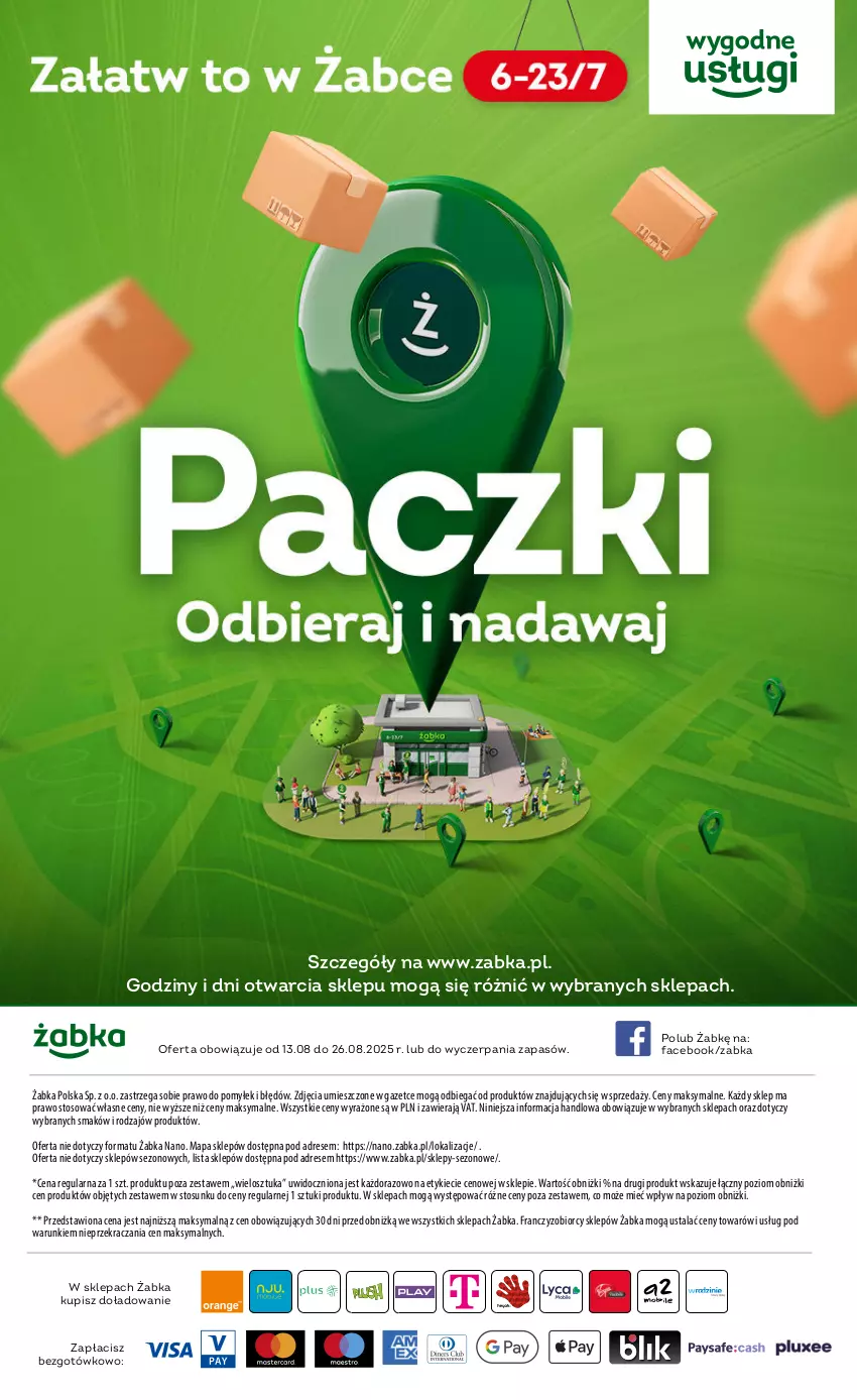 Gazetka promocyjna Żabka - ważna 13.08 do 26.08.2025 - strona 76 - produkty: Dres, Fa