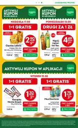 Gazetka promocyjna Żabka - Gazetka - ważna od 26.08 do 26.08.2025 - strona 4 - produkty: Ciastka, Dawtona, Mus, Gin, Gra, Ice tea, Lipton, Napój, Monte