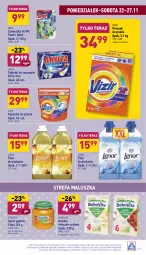 Gazetka promocyjna Aldi - Katalog spożywczy - Gazetka - ważna od 27.11 do 27.11.2021 - strona 21 - produkty: Ryż, Zawieszka do wc, Bref, Tablet, Proszek do prania, BoboVita, Tera, Vizir, Płyn do płukania, Zmywarki, Kapsułki do prania, Tabletki do zmywarki, Lenor, Danie gotowe, Fa