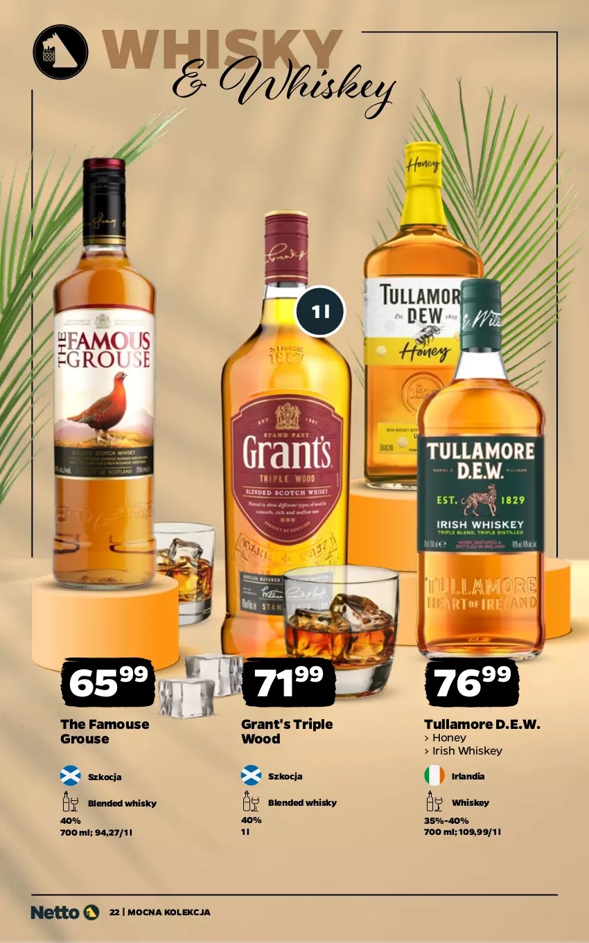 Gazetka promocyjna Netto - Netto_MK_08/25 - ważna 01.08 do 16.08.2025 - strona 22 - produkty: Fa, Gra, Grant's, Koc, Whiskey, Whisky