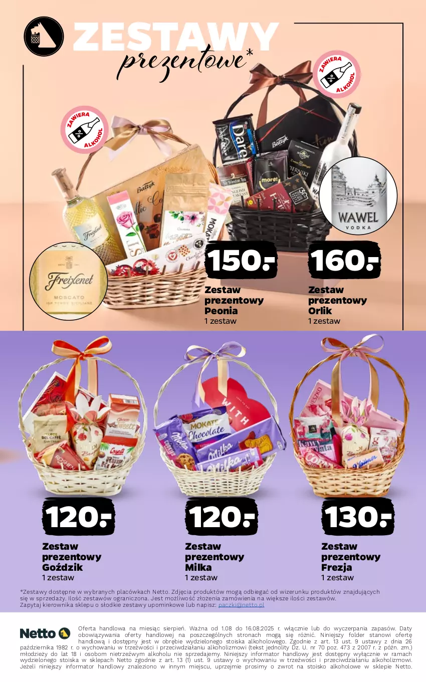 Gazetka promocyjna Netto - Netto_MK_08/25 - ważna 01.08 do 16.08.2025 - strona 23 - produkty: Gra, Milka, Rama, Zestaw prezentowy