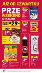 Gazetka promocyjna Aldi - Gazetka - ważna od 19.12 do 19.12.2021 - strona 26 - produkty: Sok pomarańczowy, Sok, Makowiec, Napój gazowany, Tymbark, Cappuccino, Haribo, Napój