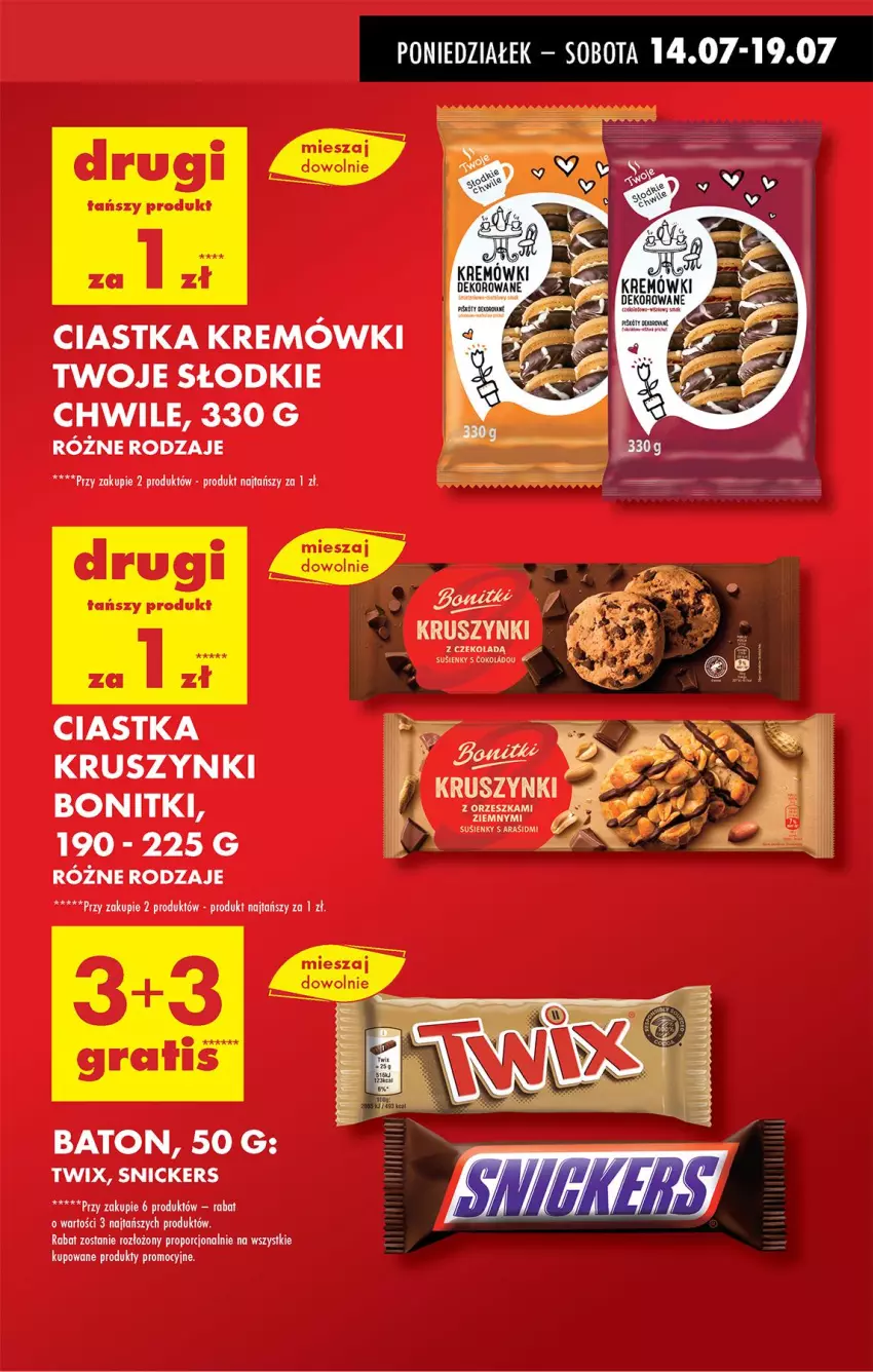 Gazetka promocyjna Biedronka - Od Poniedziałku - ważna 14.07 do 19.07.2025 - strona 11 - produkty: Bonitki, Ciastka