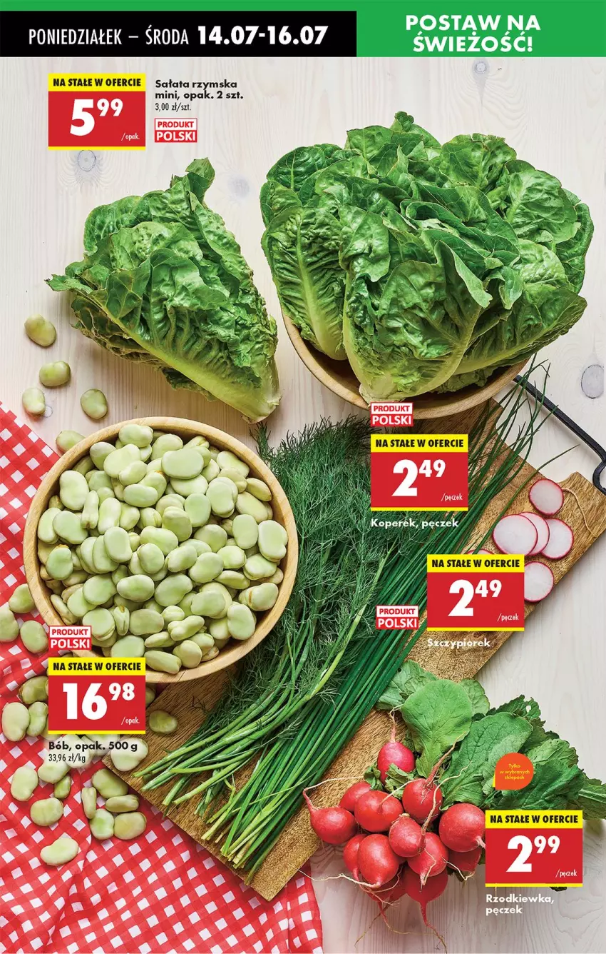 Gazetka promocyjna Biedronka - Od Poniedziałku - ważna 14.07 do 19.07.2025 - strona 22 - produkty: Sałat