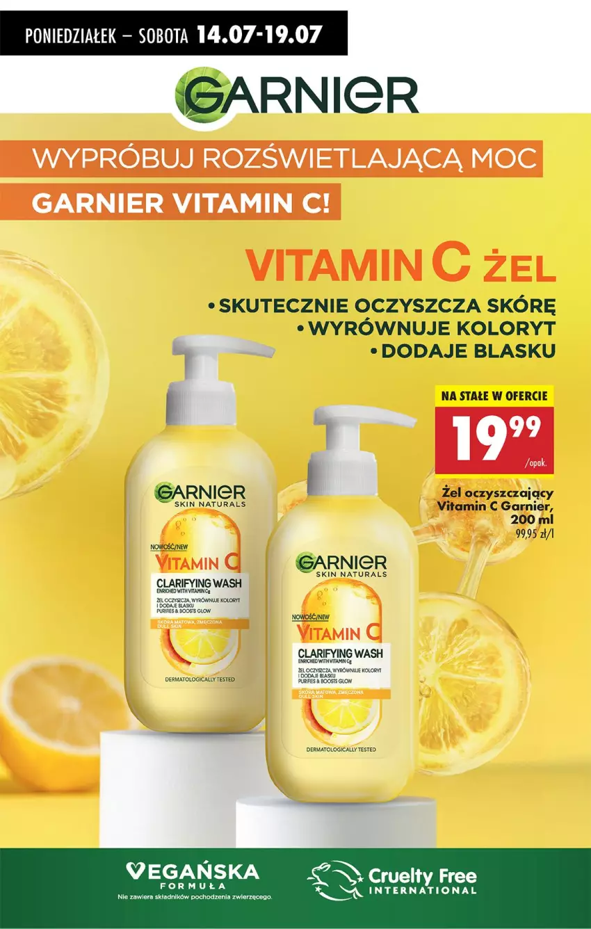 Gazetka promocyjna Biedronka - Od Poniedziałku - ważna 14.07 do 19.07.2025 - strona 54 - produkty: Garnier, Wosana