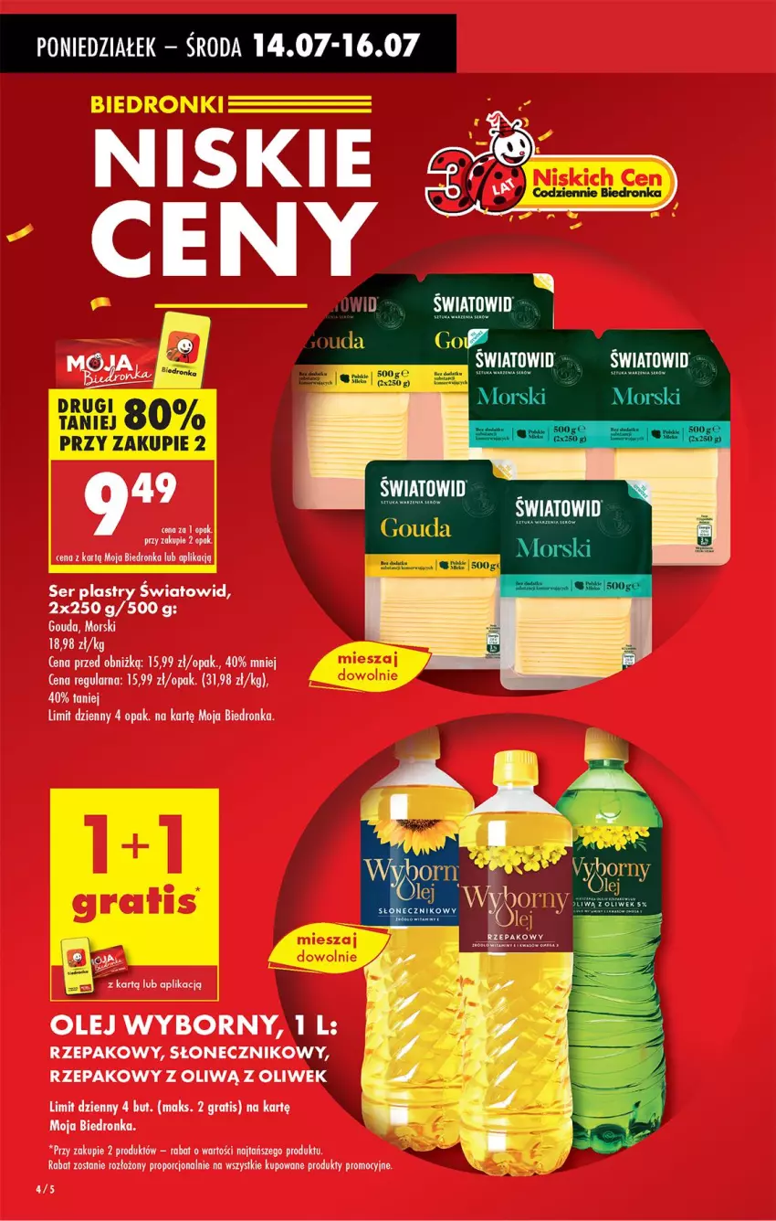 Gazetka promocyjna Biedronka - Od Poniedziałku - ważna 14.07 do 19.07.2025 - strona 6 - produkty: Gouda, Gra, Por, Ser