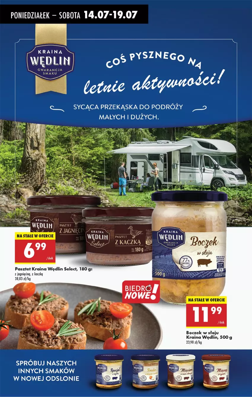 Gazetka promocyjna Biedronka - Od Poniedziałku - ważna 14.07 do 19.07.2025 - strona 71 - produkty: Boczek, Pasztet