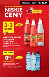Gazetka promocyjna Biedronka - Od Poniedziałku - Gazetka - ważna od 19.07 do 19.07.2025 - strona 13 - produkty: Por, Gra, Napoje, Oranżada, Hellena, Woda mineralna, Woda