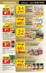 Gazetka promocyjna Biedronka - Od Poniedziałku - Gazetka - ważna od 19.07 do 19.07.2025 - strona 41 - produkty: Koncentrat pomidorowy, Krakus, Ser, Ryż, Por, Gra, Zupa, Winiary, Syrop, Krupnik, Groch, Ryż biały