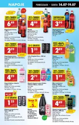 Gazetka promocyjna Biedronka - Od Poniedziałku - Gazetka - ważna od 19.07 do 19.07.2025 - strona 49 - produkty: Ser, Mus, Gin, Gra, Napój energetyczny, Coca-Cola, Napoje, Tiger, Napój gazowany, Oshee, Fanta, Kubuś, Napój niegazowany, Arbuz, Sprite, Mango, Napój, Full Throttle, Fa