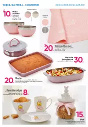 Gazetka promocyjna Pepco - Wiosenny Styl - Gazetka - ważna od 24.03 do 24.03.2021 - strona 8 - produkty: Ser, Por, Tortownica, Stolnica, Salaterka, Talerz, Talerz deserowy, Naczynie żaroodporne, Kubek, Deser, Miska