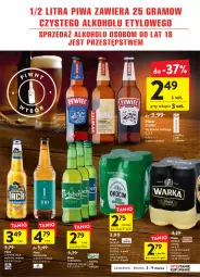 Gazetka promocyjna Intermarche - Spożywcza - Gazetka - ważna od 09.02 do 09.02.2022 - strona 31 - produkty: Piwo, Koc, Warka, Carlsberg, Okocim, Captain Jack