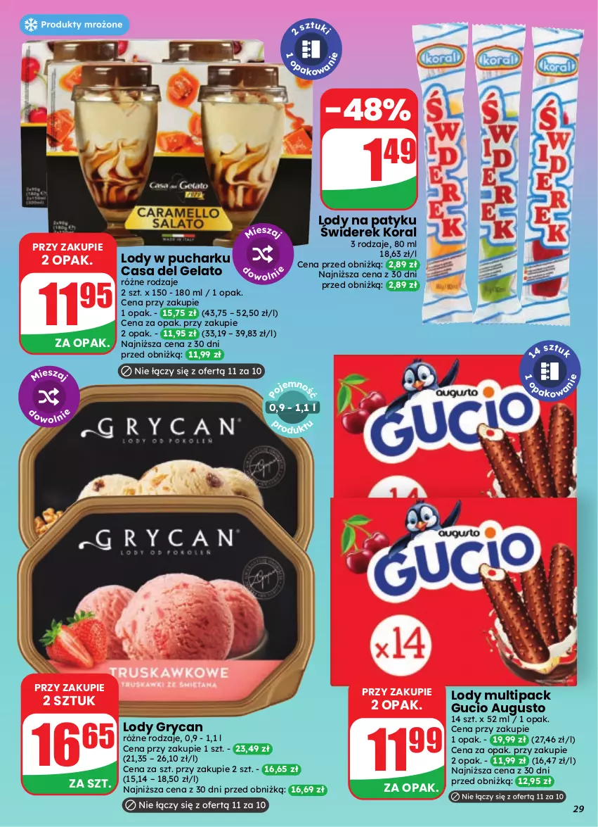 Gazetka promocyjna Dino - Gazetka 41 / 2026 - ważna 07.10 do 13.10.2026 - strona 29 - produkty: Gry, Lody