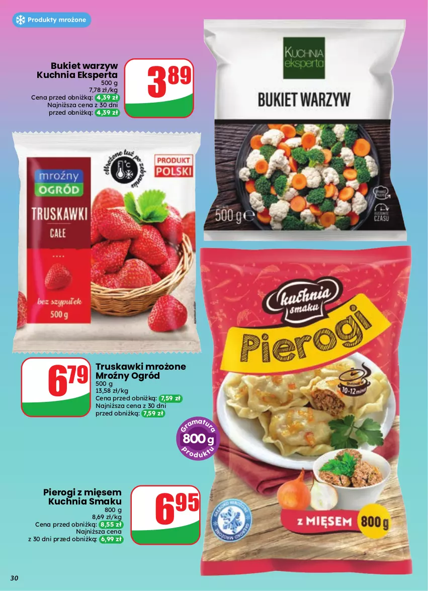 Gazetka promocyjna Dino - Gazetka 41 / 2026 - ważna 07.10 do 13.10.2026 - strona 30 - produkty: Bukiet, Bukiet warzyw, Kuchnia, Ogród, Pierogi, Truskawki