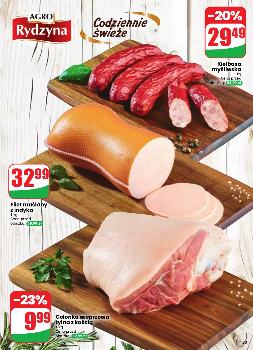 Gazetka promocyjna Dino - Gazetka 41 / 2026 - ważna 07.10 do 13.10.2026 - strona 33 - produkty: Golonka wieprzowa, Kiełbasa