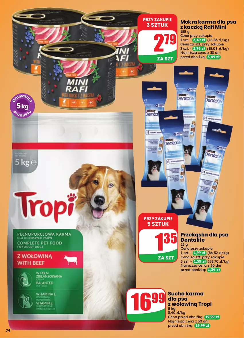 Gazetka promocyjna Dino - Gazetka 41 / 2026 - ważna 07.10 do 13.10.2026 - strona 74 - produkty: Mokra karma, Sucha karma